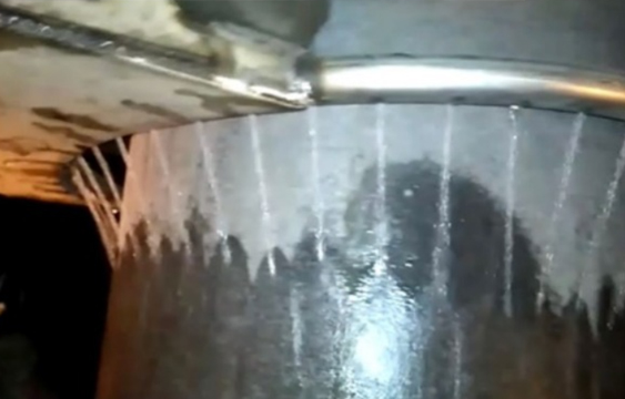 EAF Water-cooling Spray Ring With Control System